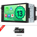 DVR+Doppel DIN 7" IPS Touchscreen Android 13 4-Core Autoradio GPS NAVI Bluetooth