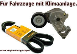 Keilrippenriemen + Riemenspanner-Spannarm FORD GALAXY SEAT LEON 1.9 TDi