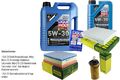 INSPEKTIONSKIT FILTER LIQUI MOLY ÖL 6L 5W-30 für BMW 3er Touring F31 320d 318d