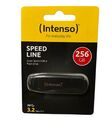 Intenso Speed Line USB-Stick 256 GB Schwarz 3533492 USB 3.2 Gen 1 (USB 3.0)