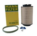 Original MANN Kraftstofffilter PU936/2x für Audi Seat Skoda VW