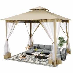 Pavillon Faltpavillon 3x3m/3x6m Pop-up Partyzelt Wasserdicht UV-Schutz Bierzelt