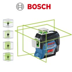 BOSCH Professional GLL 3-80 CG Linien Laser | grüner Linienlaser