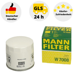 MANN-FILTER W 7008  Ölfilter für Ford Focus II C-Max Focus III Fiesta V VI Volvo