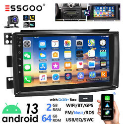 Für Smart Fortwo 451 2005-10 DAB+ 64GB Android 13 Autoradio Carplay GPS Navi KAM