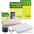 MANN-FILTER INSPEKTIONSPAKET FILTERSATZ A FÜR NISSAN QASHQAI 1.5 dCi BJ 07-13