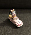 Vintage Walt Disney Productions Minnie Mouse rosa Cabrio Auto PD-6