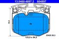 Bremsbelagsatz  Scheibenbremse vorne Ate 13.0460 4897.2 für BMW TOYOTA