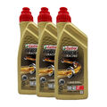 CASTROL Power 1 Racing 4T 5W-40 2-Rad Motorenöl API SN, JASO MA2, 3x1 Liter