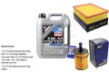 SCT Inspektionspaket Liqui Moly Top Tec 5L 5W-30 für Audi A4 Avant 2.0 TDI 16V