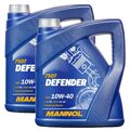 10 LITER MANNOL 10W-40 MOTORÖL DEFENDER 10W40 ÖL 501.01 505.00 229.1 ACEA A3/B4