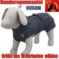 Trixie Hunde Regenmantel Husum dunkelblau Regenjacke reflektierend wasserdicht