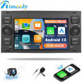 4+64G Android13 Autoradio Carplay GPS +Kamera Für Ford Focus Transit MK7 C S-Max