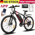 E-Bike mit APP Elektrofahrrad 27,5 Zoll Mountainbike MTB Shimano Herren Pedelec