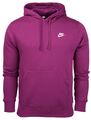 Nike Sportswear Club Pullover Hoodie Fleece violett Neu EU L XL XXL