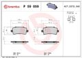 BREMBO Bremsbelagsatz, Scheibenbremse P 59 059 für OPEL SAAB CHEVROLET