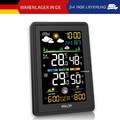 Wetterstation funk mit Außensensor Multifunktionale Funkwetterstation DCF Funkuh
