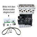 Teilmotor geschl. + MS für Seat Skoda VW Polo 1.2 CFWA CFW 03P100031