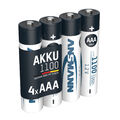 ANSMANN NiMH Akku Micro AAA Typ 1100 (min. 1050 mAh) 4er Blister