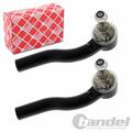 2x FEBI SPURSTANGENKOPF passend für FIAT PANDA 169 FIAT/ABARTH 500 312 + FORD KA