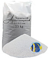 Aquariumsand weiß 25kg Aquariensand Aquarienkies Aquariumkies Bodengrund Sand