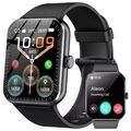 Sport Bluetooth Smartwatch Armband Blutdruck Herren Damen Fitness Tracker Uhr