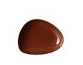 Suppenteller Teller Taste Porzellan marron 23 x 18 x 4 cm