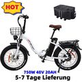 HOT Drvetion CT20 Fat ebike Elektrofahrrad 48V  20AH Elektro-Faltrad 750W E Bike