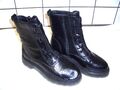 TAMARIS coole Stiefelette Boots schwarz veganes Leder dicke Sohle Gr. 39