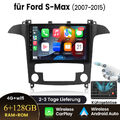 Für Ford S-Max 2006-2008 Autoradio Android 13 GPS Navi DSP CarPlay 6+128GB DAB+