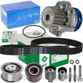 SKF WASSERPUMPE + INA ZAHNRIEMENSATZ 2.0TDi für AUDI A3 A4 VW GOLF 5 PASSAT 3C