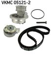 Wasserpumpe + Zahnriemensatz SKF VKMC 05121-2 für COMBO MERIVA ASTRA CC F70 OPEL