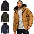 STONE HARBOUR Herren Winter Jacke Outdoor Parka Steppjacke warm gefüttert Romaan