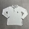 US POLO ASSN Herren Poloshirt Gr. XL Polohemd Polo Shirt Logo Regular 16002 Weiß