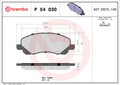 Bremsbelagsatz Scheibenbremse PRIME LINE BREMBO P 54 030 für MITSUBISHI LANCER 8