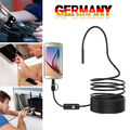 2-10M USB Endoskop Kamera 5,5mm LED-HD Inspektion Wasserdicht PC Android Handy