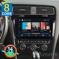 8-Core 64G Android 14 Autoradio Carplay WiFi DSP GPS Navi Für VW Golf 7 MK7 VII