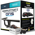 Für VW Touran Typ 1T1,1T2,1T3 Anhängerkupplung starr +eSatz 13pol 10-15 NEU