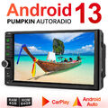 Pumpkin 7" Android 13 Autoradio GPS Navi Carplay DAB WiFi RDS Bluetooth 4GB 64GB