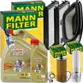 MANN INSPEKTIONSKIT+6L CASTROL 5W-30 ÖL passend für BMW X5 F15 F85 x/s drive 25d