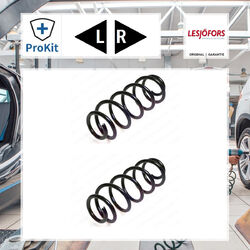 2x ORIGINAL® Lesjöfors Fahrwerksfeder Vorne für VW Passat Variant Passat