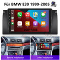 32G 9" Android11 Autoradio Apple Carplay GPS Navi WIFI Für BMW E39 1999-2005 Cam