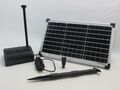 20 Watt Solar Tauchpumpe Modul Springbrunnen Pumpe Filter Teich Garten Pumpenset