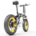 Lankeleisi 20 Zoll Klappbar E-Citybike 45km/h Elektrofahrrad Fatbike Pedelec NEU