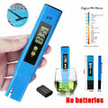 Digital pH Wert Tester Wassertester Messgerät Meter für Aquarium Pool Prüfe N2Q6