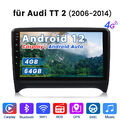 DAB+ Für Audi TT MK2 2006-2014 Carplay Android 12 Autoradio GPS Navi RDS 4+64GB