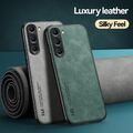 Leder Handy Hülle Für Samsung Galaxy S23S22S21UltraA54 Magsafe Cover Schutzcase