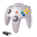 2.4GHz Wireless N64 Switch NSO Controller Gamepad for Nintendo Switch PC Mac Win