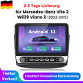 Für Benz Vito Viano W639 2003-2015 Android 13 Carplay Autoradio GPS Navi WIFI BT