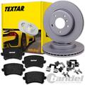 TEXTAR BREMSSCHEIBEN 310mm + BELÄGE HINTEN für VW PASSAT 3C B6 B7 + CC 358 357